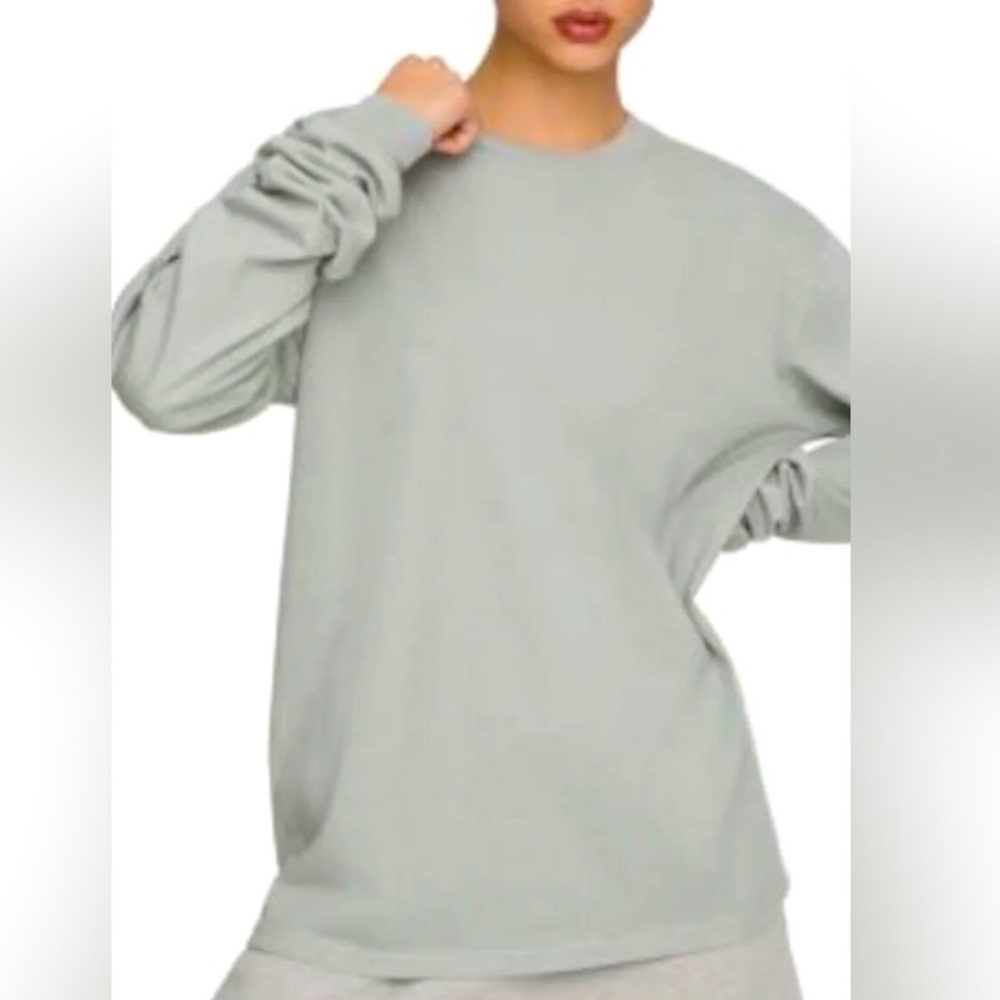 Good American Essential Long Sleeve Crewneck | L/XL (3/4)